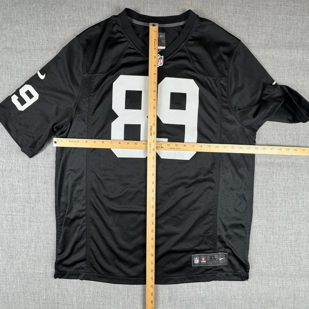 Oakland Raiders Jersey Mens XL Black Nike On Field Amari Cooper 89 NFL Football